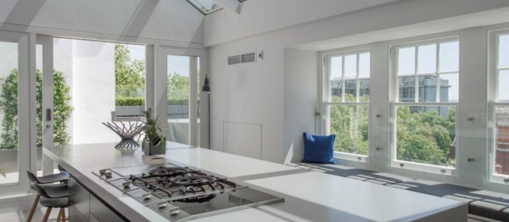 Luxury kitchen refurbishment in Kensington