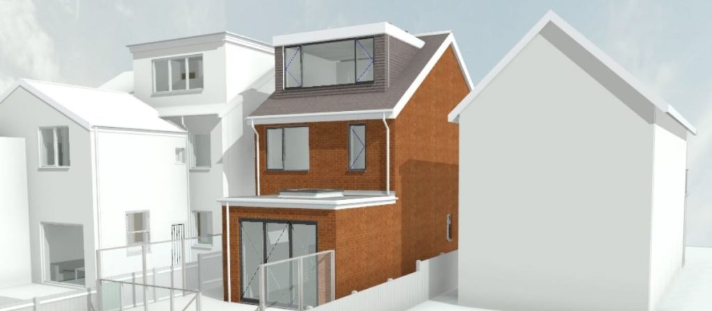 New build in Southwick 3D Model